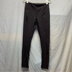 Athleta leggings dressy maroon